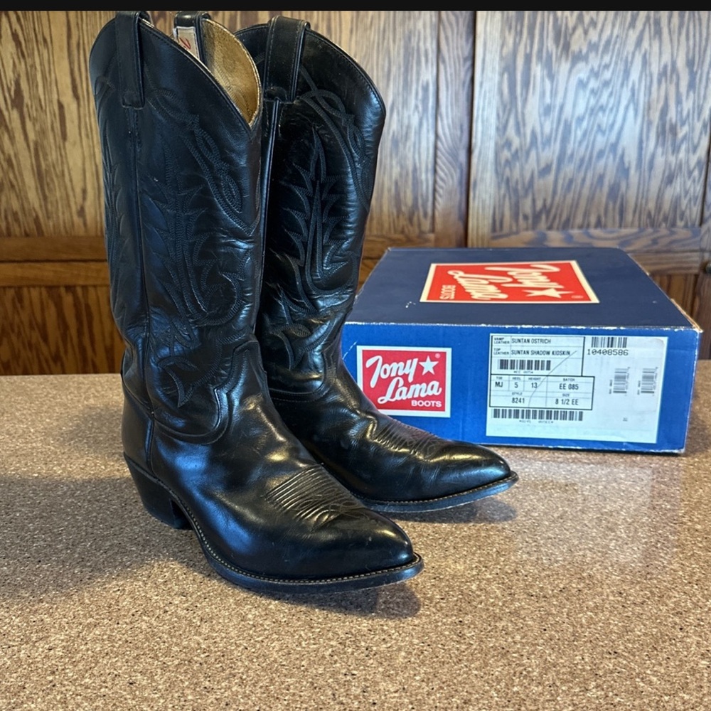 TONY LAMA COWBOY WESTERN MEN’S BOOTS